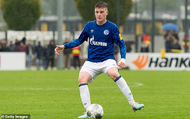 Schalke's South African starlet Bradley Cross is attracting a number of Premier League clubs