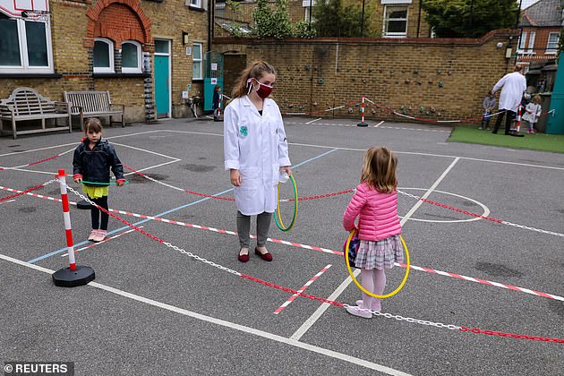 With a lack of space to allow students to safely return with classroom limits of 15 pupils and two-metre social distancing rules, it is unclear how many pupils will yet be able to resume their education