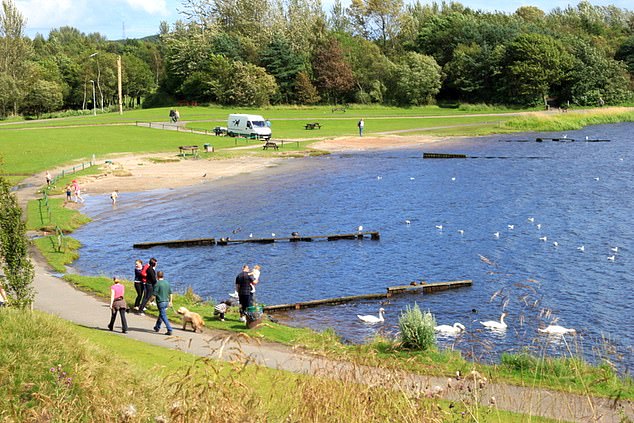 He was pulled from the water at Lochore Meadows by bystanders and the emergency services were called around 6pm