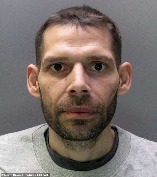Prosecutor Ian West said Adam Waugh, 40, pictured, rang police to taunt them by saying he would hand himself in while he and Durkin were on the run - but never did